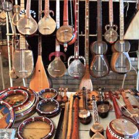 Uzbek national musical instruments